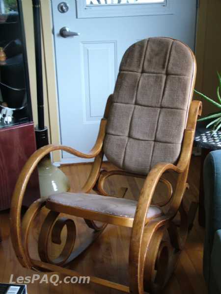 Chaise berçante