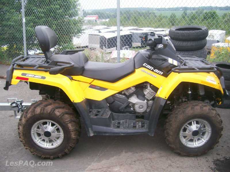 CAN-AM Outl 500 MAX XT Jaune 2011
