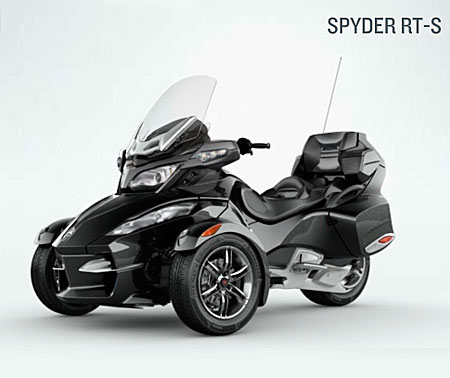 CAN-AM SPYDER RT-S SM5 noir 2010