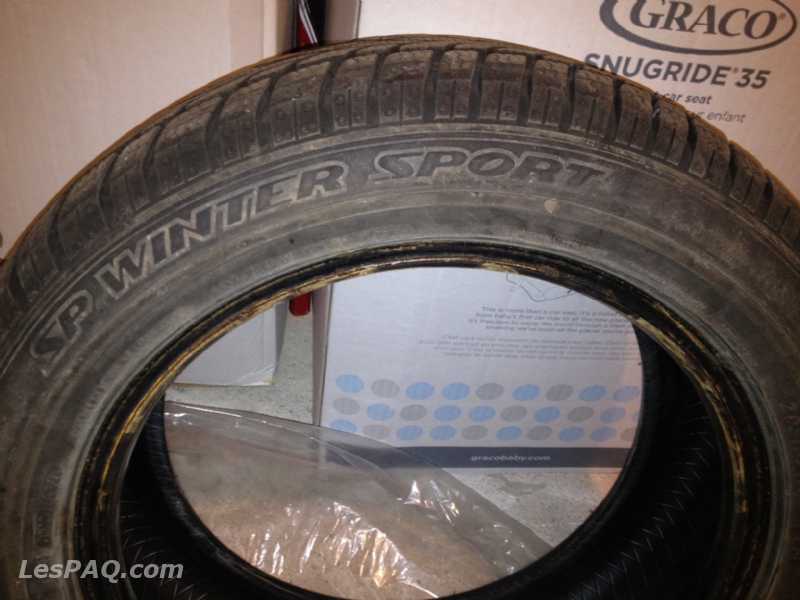 Pneus Hiver a Vendre-205/55R16